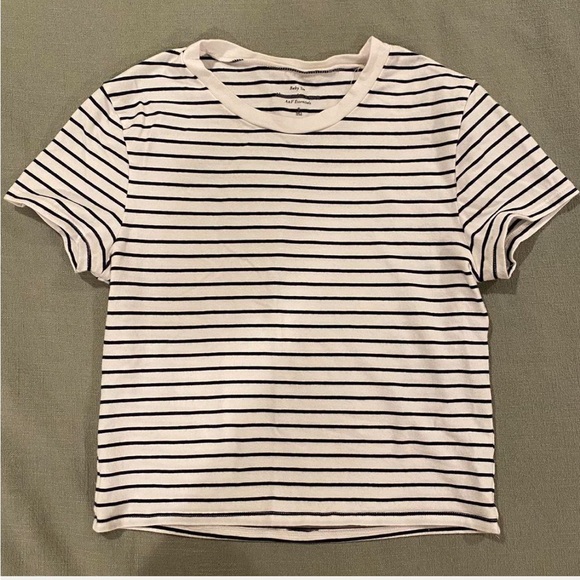 Abercrombie & Fitch striped baby tee - Picture 1 of 7